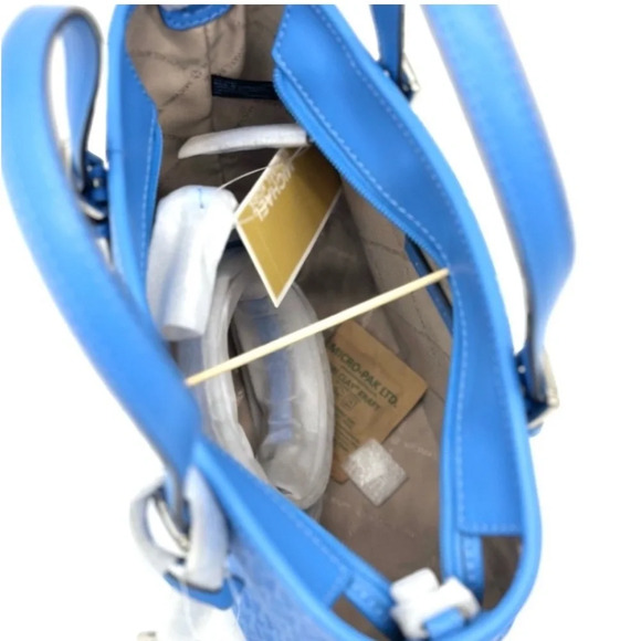 Michael Kors XS Jet Set Travel Top Zip Tote Bag
Blue/Silver - Picture 10 of 11